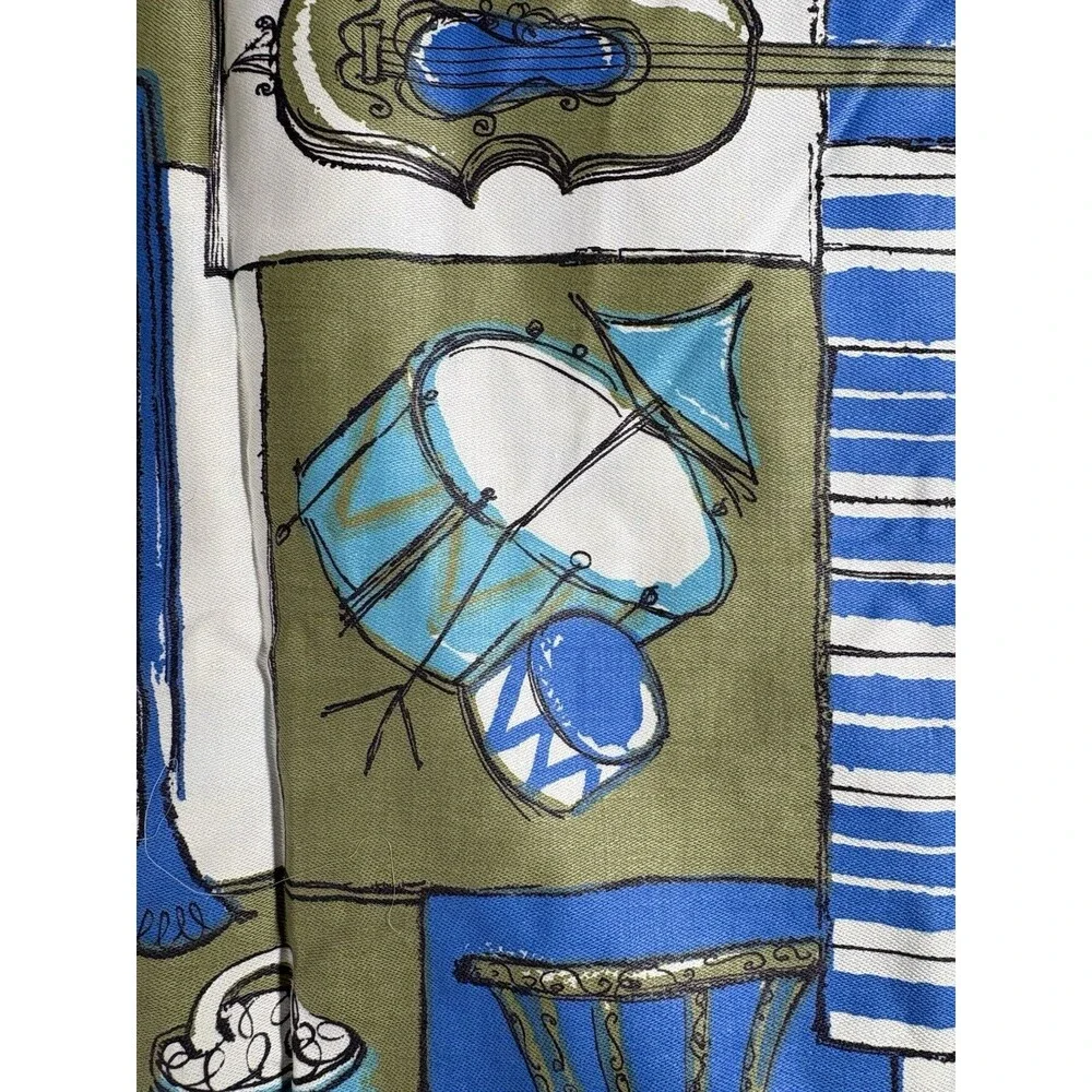 Vintage Fabric Material 38